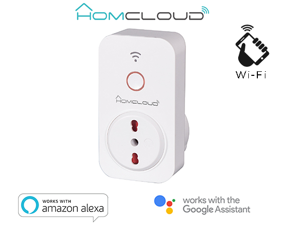 Presa Intelligente Wi-Fi 16A Italiana con controllo energia